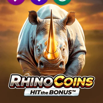 Rhino Coins Hit the Bonus par Playson — jeu de casino